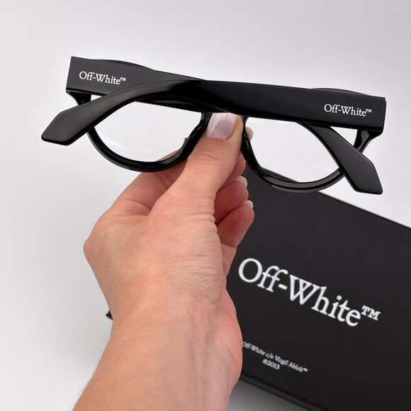 Off-White STYLE 76 Women Eyeglasses Black Square | Model OERJ076 1000 - Picture 3 of 9